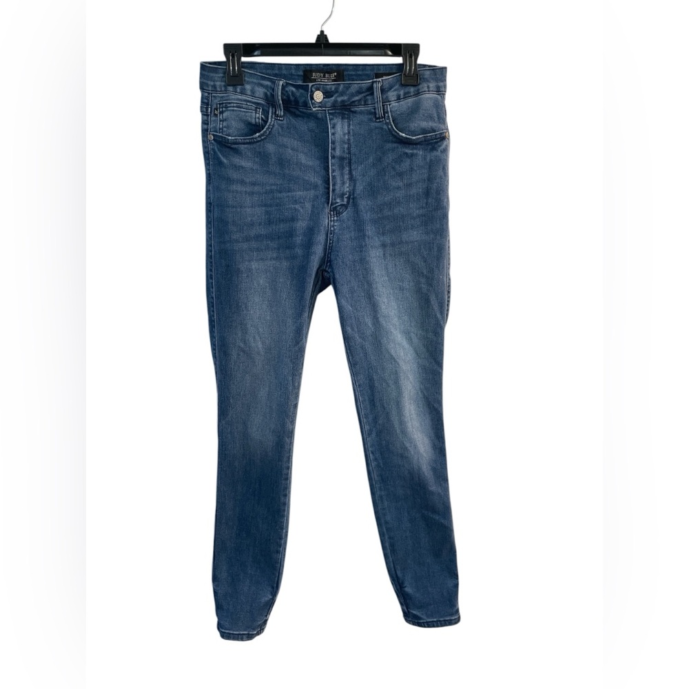 Judy Blue Skinny Jeans 11/30 Stretch Denim High Rise Slim Fit Medium Wash Women